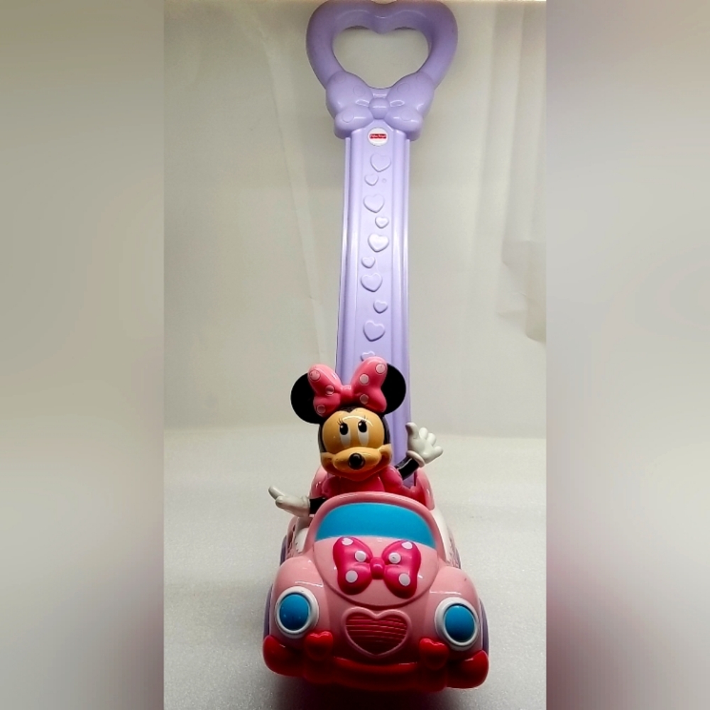 Fisher Price Disney's Minnie Mouse Push Along 2013 Mattel.